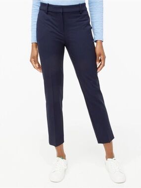 EUC J. Crew Navy Ruby Slim Ankle Dress Pants